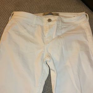 Hollister Super Skinny White Jeans